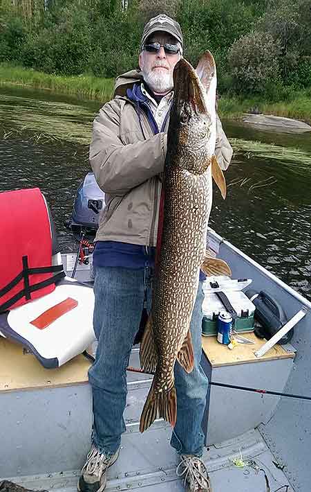 Canada Fly In Fishing Outpost in Manitoba, Canada. Trophy Pike Fishing.