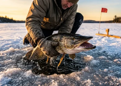Pike Ice Fishing: Tactics for Winter Giants