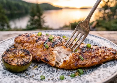 Grilled Walleye Recipe: Firecracker Glaze on the Grate