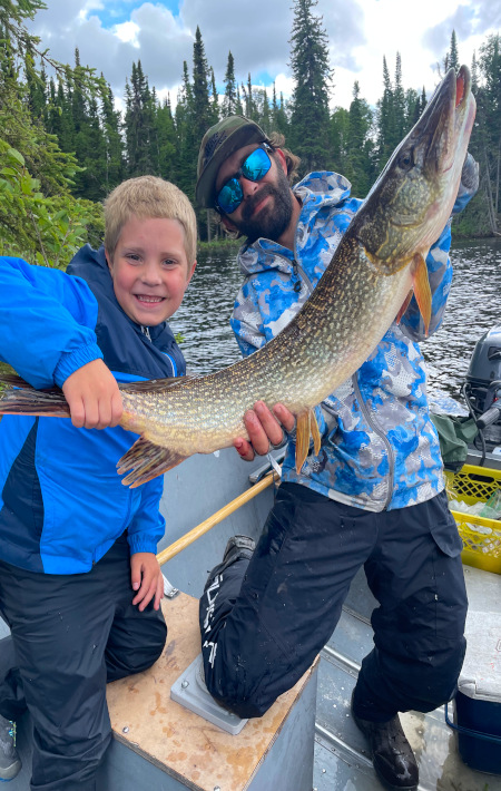 Canada Family Pike Fishing