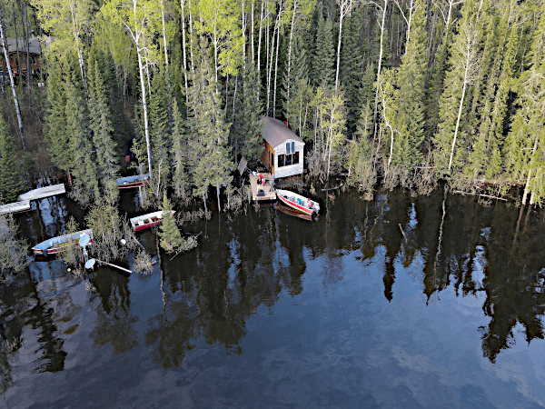 Canada High Water - Cobham River Manitoba Canada