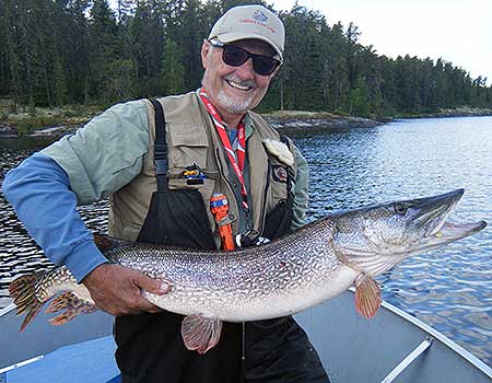 Remote Outpost Fishing Adventure, Trophy northern pike fishing in Canada.