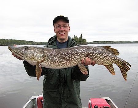 Fishing fly in outposts for Northern Pike and Walleye. Northern Pike fishing in Canada at Lodges.