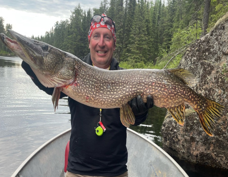 Manitoba Trophy Pike Fishing Report