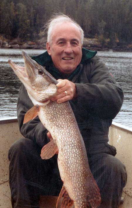 Cobham River is one of the best for fishing in Canada, walleye fishing and fishing in Manitoba for northern pike.