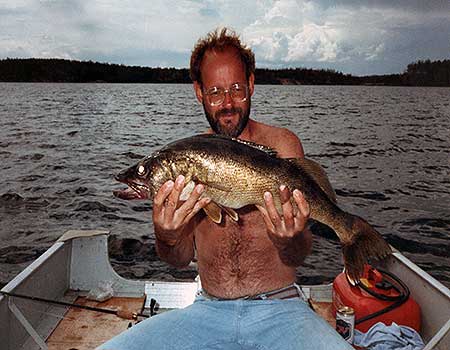 Thrilling photos of Walleye being caught in mid-action