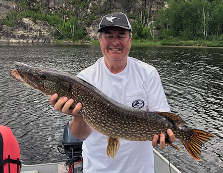 Pike Fishing in Manitoba Canada | Cobham River Lodge