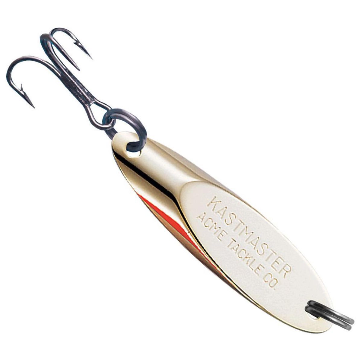 Acme Kastmaster's unique design allows for long casts and fast retrieves, making it an effective lure for covering large water area.