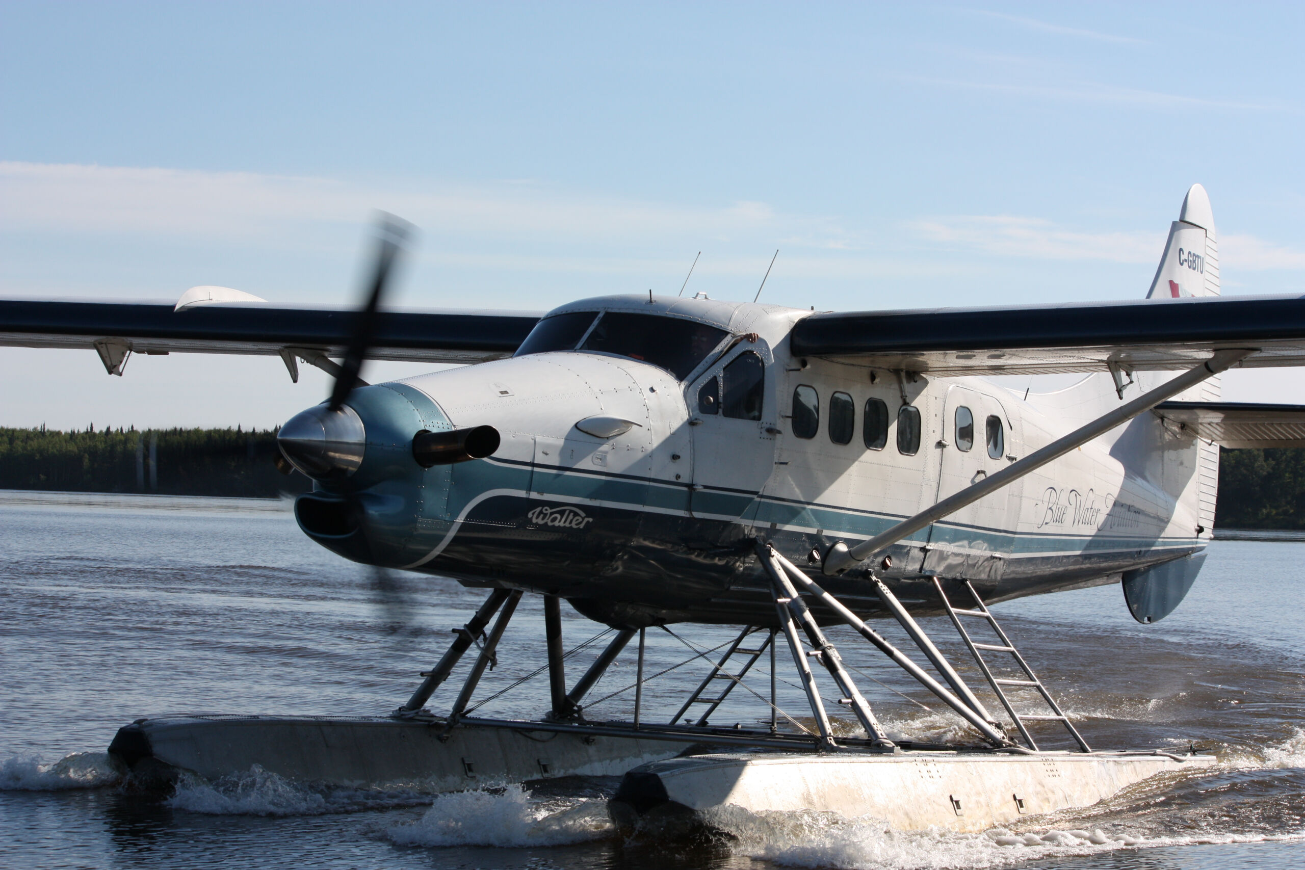 Blue Water Aviation is a family owned and operated air charter service based in Silver Falls, MB